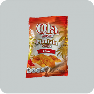OLA Tropical Plantain Chips - (Chilli)