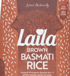 Laila Brown Basmati Rice 5 Kg